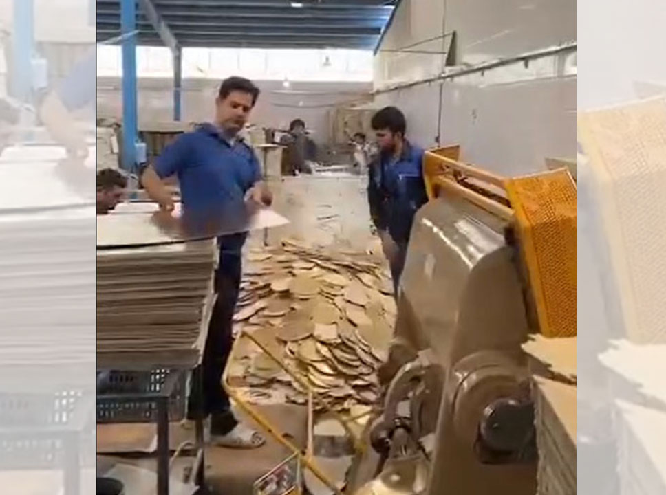 The video sent by the customer of the company's devices